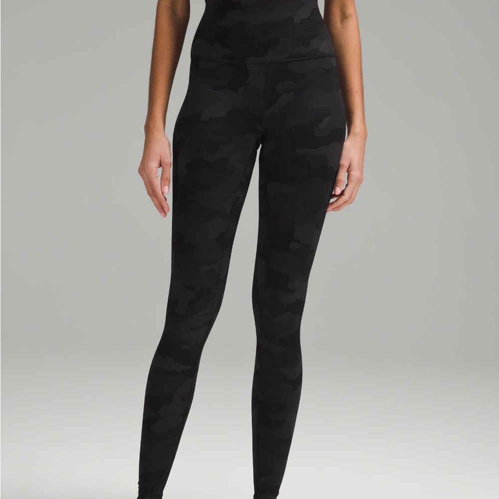 Lululemon Camo Print Align Leggings